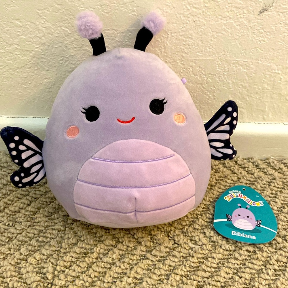 Bibiana the Butterfly Squishmallow UWT 7.5 Inches 🦋